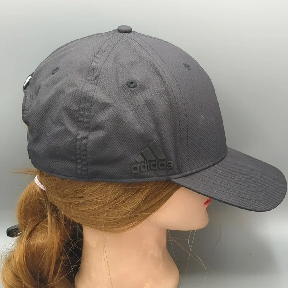Adidas Golf Performance 6 Panel Hat Trophy Cup Logo Snapback OSFM Cap Black
